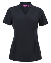 JB's Ladies Nu Mandarin Collar Scrub Top