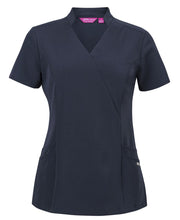 JB's Ladies Nu Mandarin Collar Scrub Top