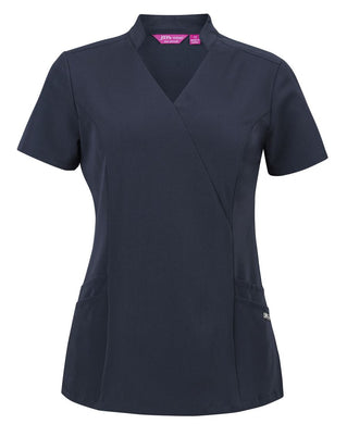 JB's Ladies Nu Mandarin Collar Scrub Top