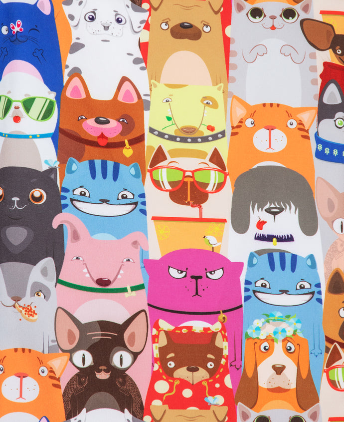 Women's Fit Raining Cats & Dogs