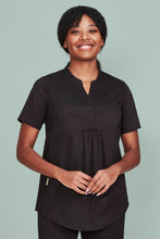 CST243LS Women's Rose Maternity Tunic Scrub Top