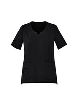 CST942LS Women's Avery Round Neck Scrub Top