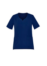 CST942LS Women's Avery Round Neck Scrub Top
