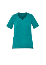 CST942LS Women's Avery Round Neck Scrub Top
