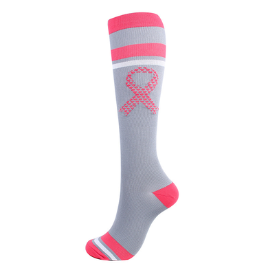 Compression Socks - Pink Ribbon