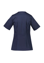 CST240LS Women's Parks Zip Front Crossover Scrub Top