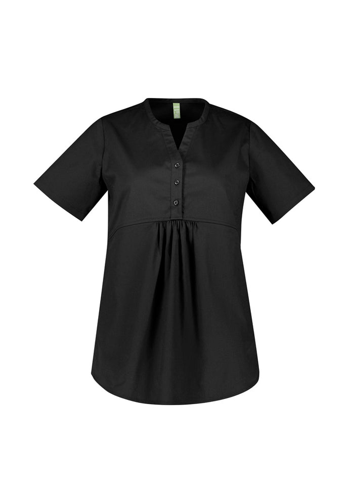 CST243LS Women's Rose Maternity Tunic Scrub Top
