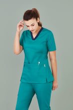 CST043LS Women's Riley V-Neck Scrub Top