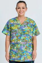 Cracka' Dawn  Unisex Scrub Top