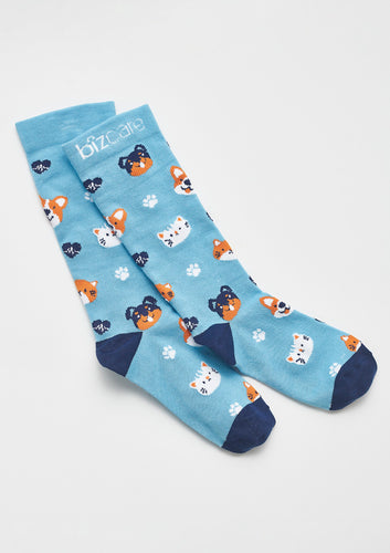 Socks - Unisex Happy Feet Comfort Socks Pawfect