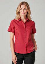 CS947LS Womens Florence Plain Shirt S/S