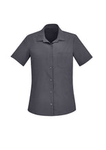 CS947LS Womens Florence Plain Shirt S/S