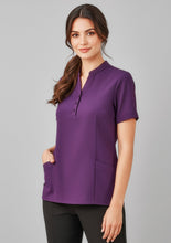 CS949LS Womens Florence Plain Tunic