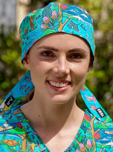 Blinky Chill Unisex Scrub Hat