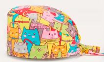 Unisex Surgical Cap - Cats in Sweaters