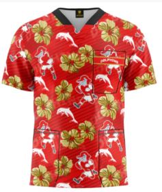 Dolphins NRL Scrub Top UNISEX