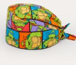 Unisex Surgical Cap - Teenage Mutant Nija Turtles