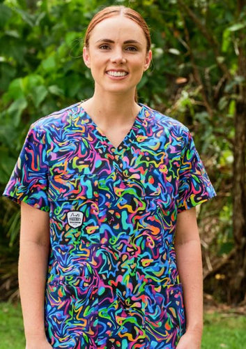 Pearler Unisex Scrub Top
