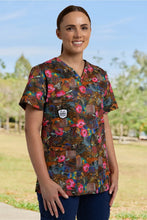 Goanna Getcha Scrub Top