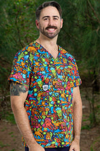 Shindig Shenanigans Unisex Scrub Top