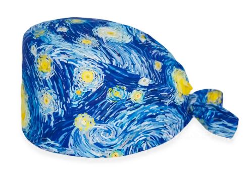 Unisex Surgical Cap - Starry Night
