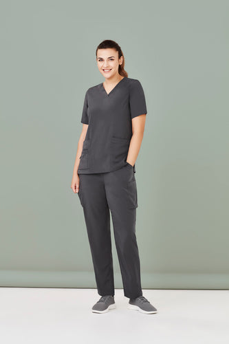 CST941LS Women's Avery V Neck Scrub Top