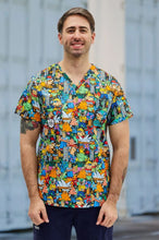 The Big Smoke Unisex Scrub Top