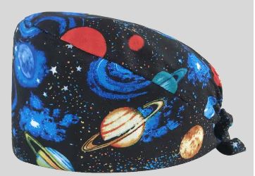 Unisex Surgical Cap - New Universe