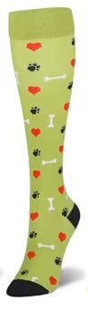 Compression Socks - Hearts and Bones