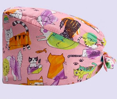 Unisex Surgical Cap - Kiddy Kat