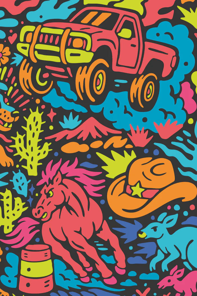 Shindig Shenanigans Unisex Scrub Top