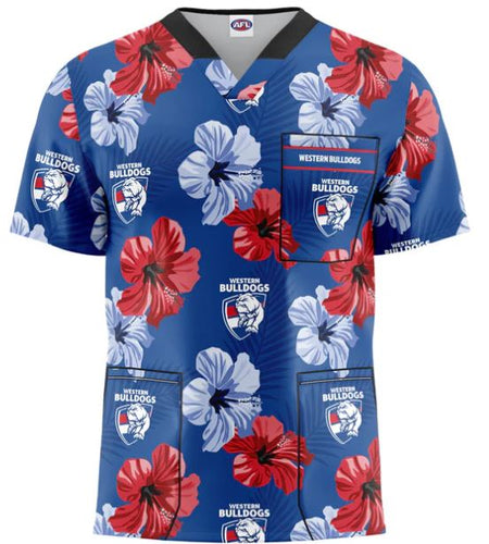 Western Bulldogs Scrub Top UNISEX
