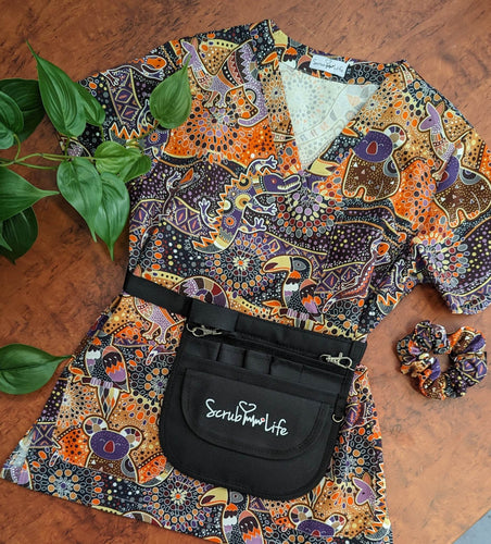 Unisex - Our Country Scrub Top