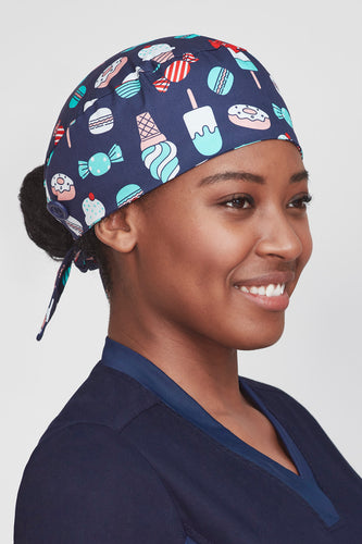 CSC245U Unisex Printed Scrub Cap - Sugar Land