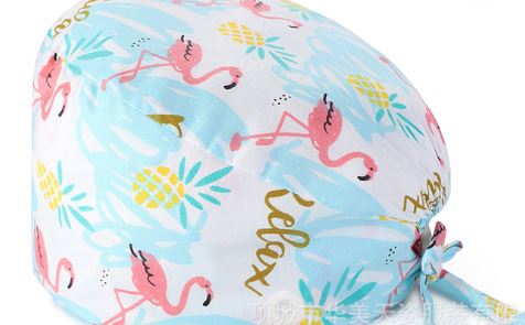 Unisex Surgical Cap - Flemingo Blue