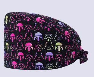 Unisex Surgical Cap - Star Wars Black